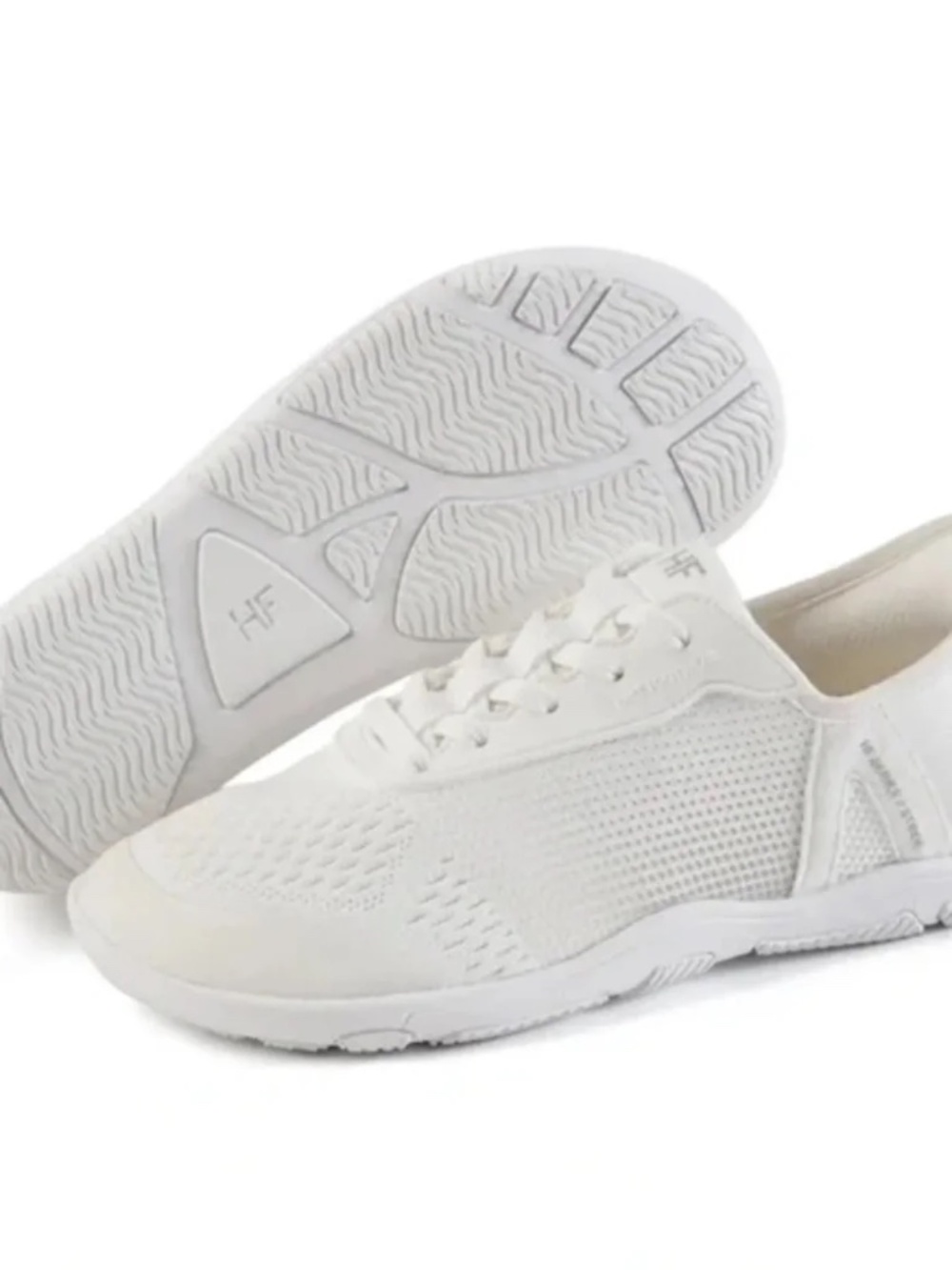 Women’s White Athletic Knit Sneaker